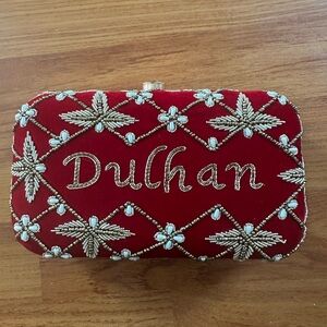 Purse/Clutch with Handmade embroidery